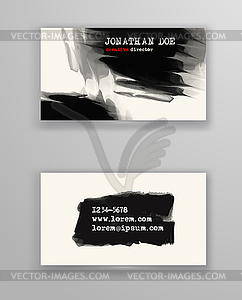Creative business card templates - vector clip art