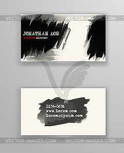 Creative business card templates - vector clip art