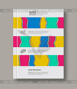Abstract design templates - vector image