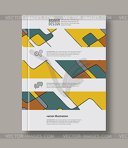 Abstract design templates - vector clipart