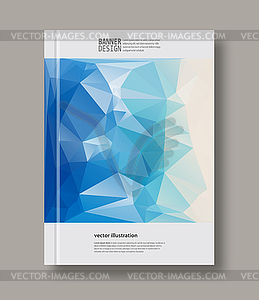 Abstract geometric background - vector image