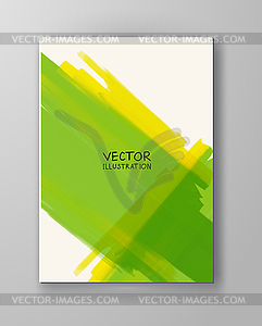 Abstract background yellow color - vector clipart