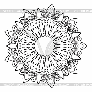 Mandala. Abstract Decoration - vector image