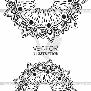 Mandala. Abstract Decoration - vector image