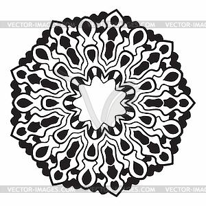 Mandala. Abstract Decoration - vector clipart