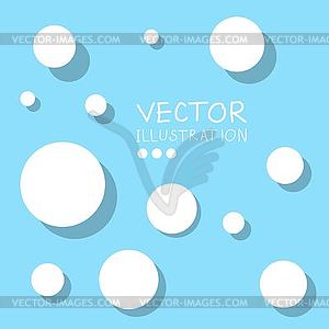 Circle modern business design template - vector clipart