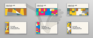 Brochure with Doodle Border - vector clip art