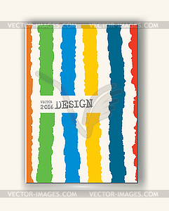 Abstract template design - vector clipart