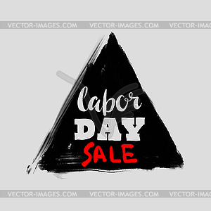 Happy labor day - vector clip art