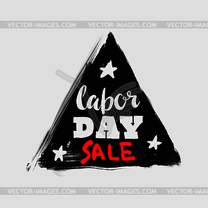 Happy labor day - vector clipart