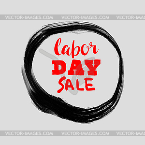 Happy labor day - vector clipart