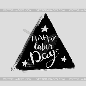 Happy labor day - vector image