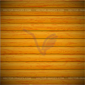 The wooden planks texture - vector image