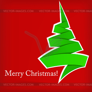 Abstract Christmas Background - vector image
