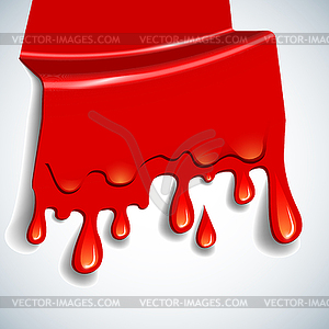 The abstract blood background - vector image