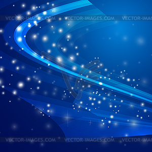 Abstract blue Light background - vector image