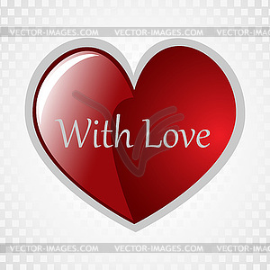 Background Day Valentine - vector clipart