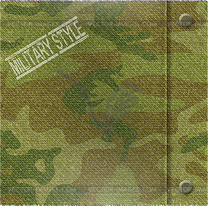 Abstract camouflage pattern background - vector clipart