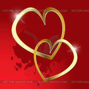 Background Day Valentine - vector clipart