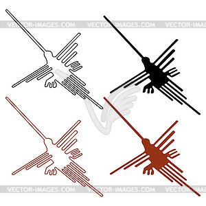 Nazca Lines Set - vector clipart