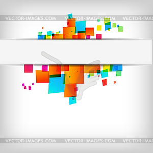 Abstract colorful background - vector clipart