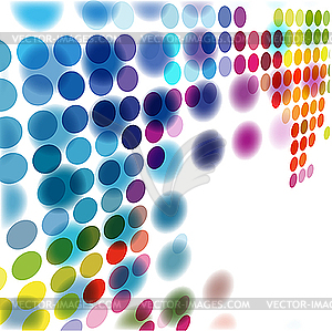 Abstract color background - vector clip art