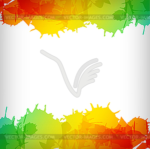 Abstract blot colorful background - vector clipart