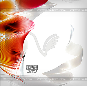 Abstract Red Background - vector clipart