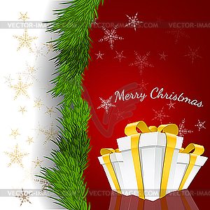 Christmas card - royalty-free vector image