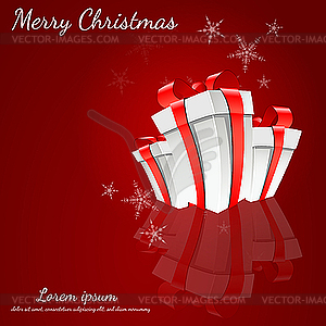 Christmas card - vector clipart