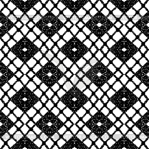 Simple lace with rhombuses - vector image