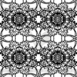 Simple lace pattern - vector clipart