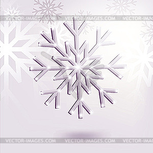 Snowflake - vector image