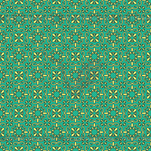 Simple oriental seamless bright pattern - vector image