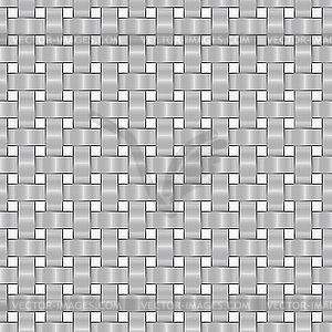 Seamless metal grid texture - vector image