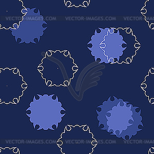 Seamless traditional japanese ornament - vector clip art