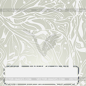 Background with frame for text - vector clipart / vector image