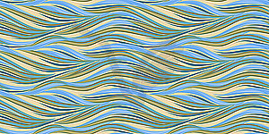 Seamless waves - vector clipart