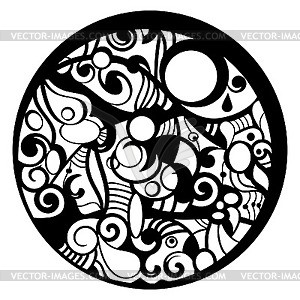 Abstract ball - vector clip art