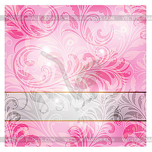 Seamless spring floral pattern - vector clipart