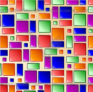 Seamless bright tile texture - vector clipart