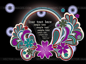 Modern grunge background - vector clipart