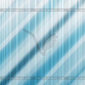 Striped background in blue - vector image