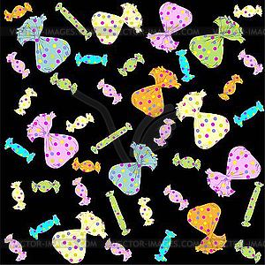 Confectionery pattern - vector image