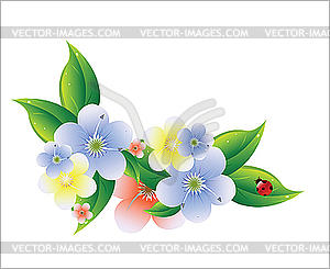 Flowers - vector clipart