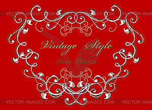 Vintage frame - vector clipart