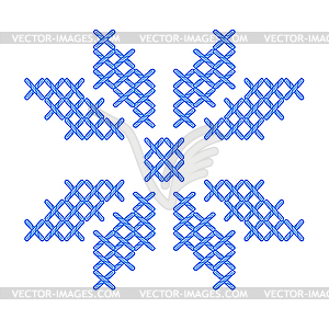 Norwegian embroidery - vector clipart