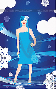 Winter design - stock vector clipart