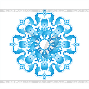 Snowflake - vector clipart