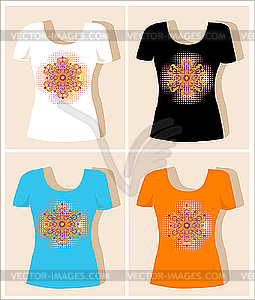  t-shirt designs - vector clipart